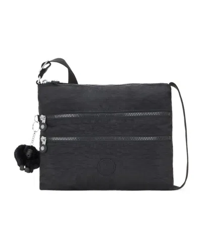 Kipling Logo Shoulder Bag In Black