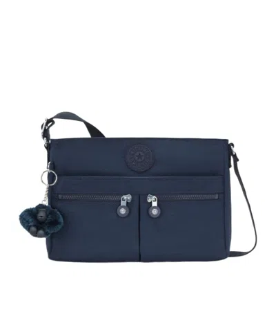 Kipling Logo Shoulder Bag In Blue