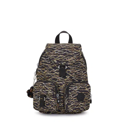 Kipling Lovebug Small Printed Backpack In Black