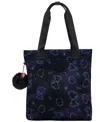 Kipling Merita Peanuts Snoopy Tote Bag In Black