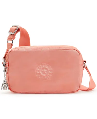 Kipling Milda Crossbody Bag In Peach Glam