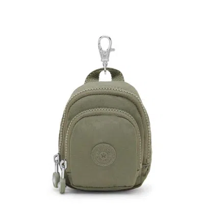 Kipling Mini Seoul Charm In Almost Sage