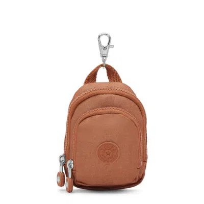 Kipling Mini Seoul Charm In Copper Glimmer
