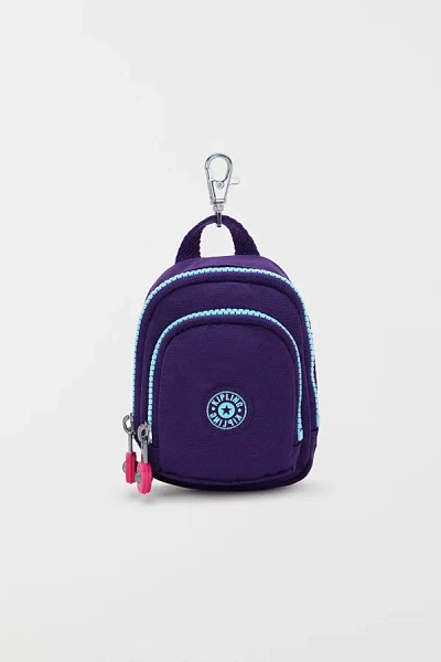 Kipling Mini Seoul Key Charm In Vip Purple At Urban Outfitters