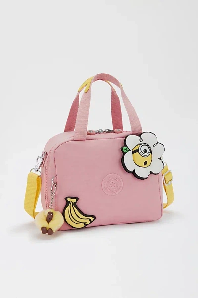 Kipling Minions Miyo Lunch Bag In Pink Daisy At Urban Outfitters