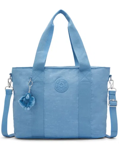 Kipling Minta Extra-large Shoulder Bag In Vintage Blue