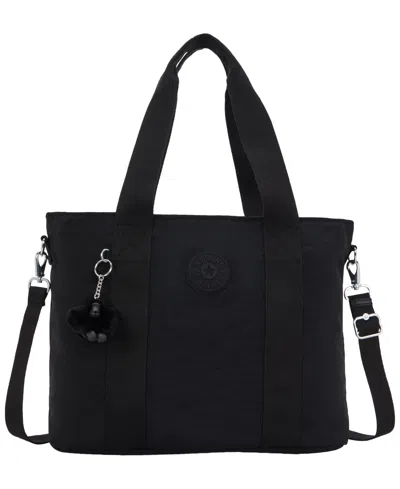 Kipling Minta-l Small Shoulder Bag In Black