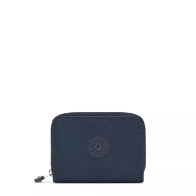 Kipling Money Love Small Wallet In Blue