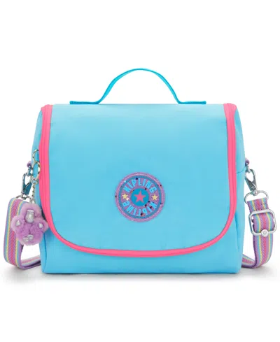 Kipling New Kichirou Insulated Lunch Bag In Splash Blue