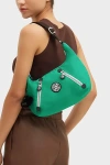 Kipling Nikki Heritage Nylon Shoulder Bag In Green, Women's At Urban Outfitters In Green