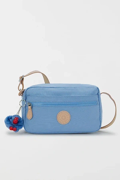 Kipling Ozita Nylon Crossbody Bag In Cotton Air Blue, Women's At Urban Outfitters