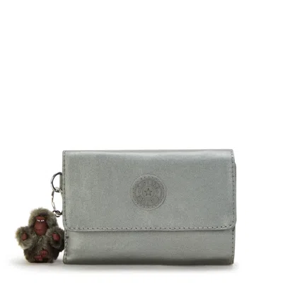 Kipling Pixi Medium Metallic Organizer Wallet In Multi
