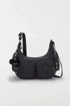 Kipling Rikka Small Cargo Nylon Crossbody Bag In Black Noir, Women's At Urban Outfitters