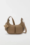 Kipling Rikka Small Cargo Nylon Crossbody Bag In Early Tan, Women's At Urban Outfitters