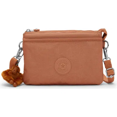 Kipling Riri Shimmer Crossbody Bag In Brown