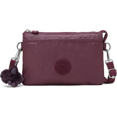 Kipling Riri Shimmer Crossbody Bag In Purple