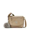 Kipling Sabian Metallic Crossbody Mini Bag In Nude