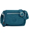 Kipling Sabian Mini Crossbody In Gleaming Green