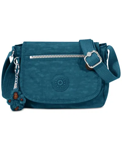 Kipling Sabian Mini Crossbody In Gleaming Green
