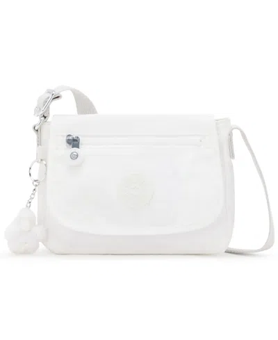 Kipling Sabian Mini Crossbody In Pure Alabaster