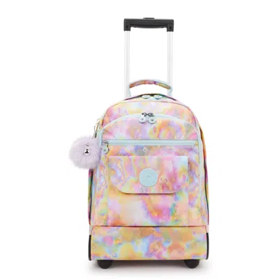 Kipling Sanaa Large Printed Rolling Backpack