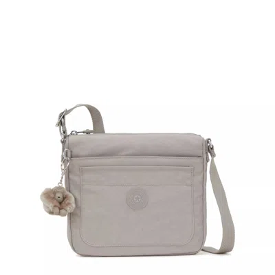 Kipling Sebastian Crossbody Bag Grey Gris In Multi