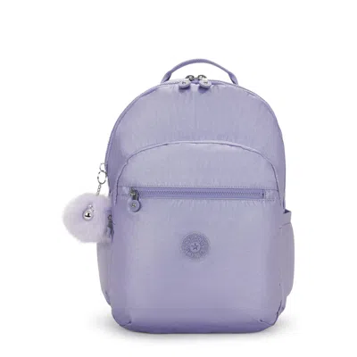 Kipling Seoul Extra Large Metallic 17" Laptop Backpack In Animal Print