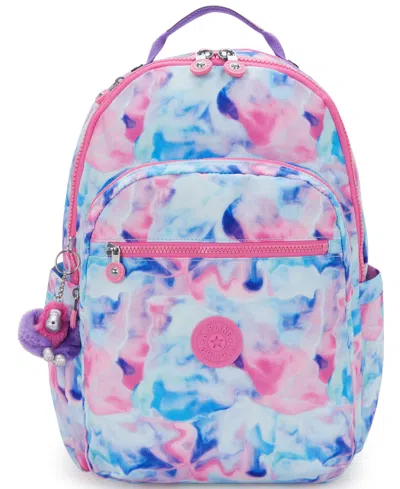 Kipling Seoul Large 15" Laptop Backpack In Blue