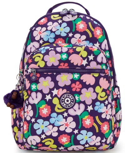 Kipling Seoul Large 15" Laptop Backpack In Yellow
