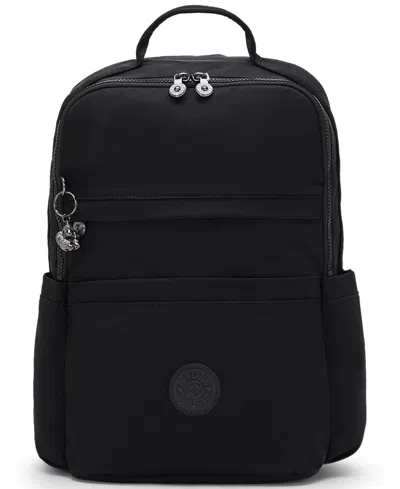 Kipling Seoul Large 15" Printed Nylon Laptop Backpack In Infinite Black
