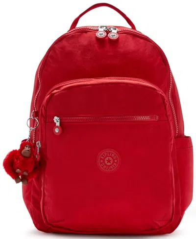 Kipling Seoul Small Backpack In Cherry Tonal 2
