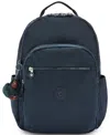 Kipling Seoul Medium Backpack In True Blue 2