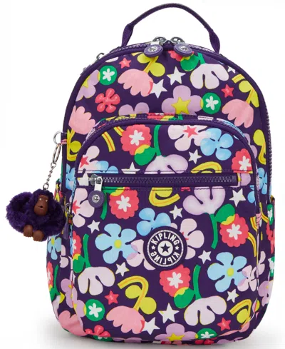 Kipling Seoul S Tablet Backpack In Purple