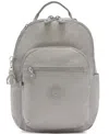 Kipling Seoul Small Backpack In Gray
