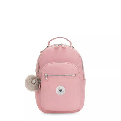Kipling Seoul Small Tablet Backpack In Pink