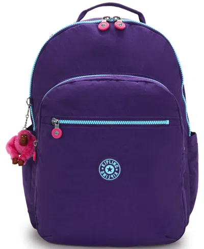 Kipling Seoul Xl Backpack In Purple