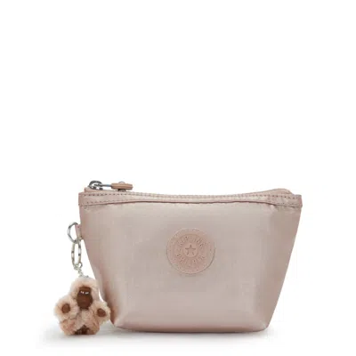 Kipling Shawna Medium Metallic Pouch In Neutral