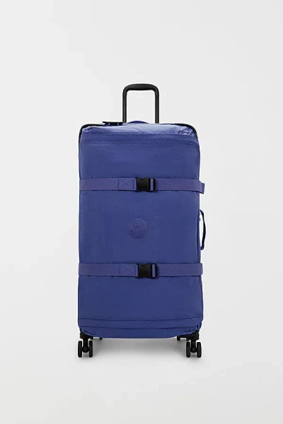 Kipling Spontaneous Nylon Large Rolling Luggage In Blue At Urban Outfitters