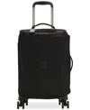 Kipling Spontaneous Small Carry On Wheeled Luggage In Black Noir,silver