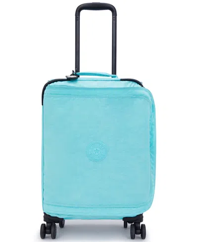 Kipling Spontaneous Small Carry On Wheeled Luggage In Deepstaqua
