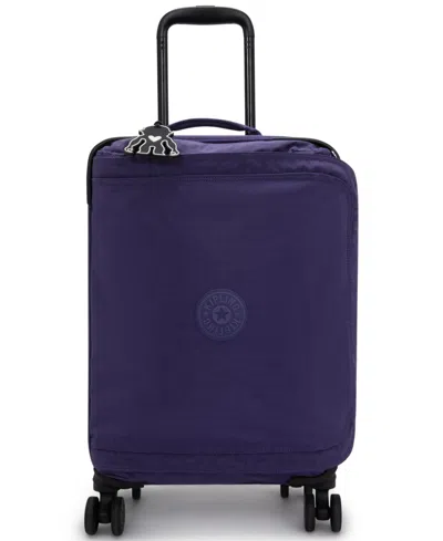 Kipling Spontaneous Small Rolling Luggage In Blue
