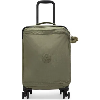 Kipling Spontaneous Small Rolling Luggage In Almost Sage