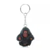 Kipling Sven Extra Small Monkey Keychain In Gray
