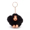 Kipling Sven Monkey Keychain In Black