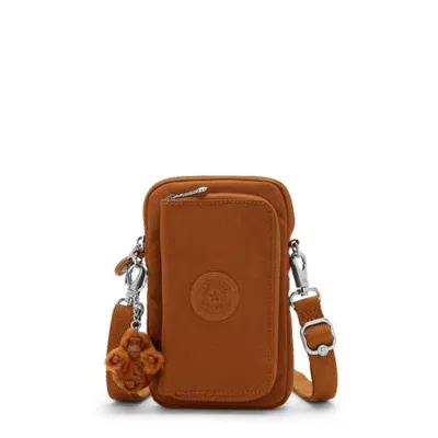 Kipling Telmo Wallet Crossbody Bag In Stylish Mokka