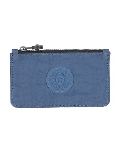 Kipling Woman Cardholder Light Blue Size - Polyamide