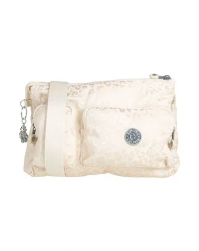 Kipling Woman Cross-body Bag Beige Size - Polyester In Sand