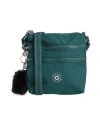 Kipling Woman Cross-body Bag Deep Teal Size - Polyamide In Green