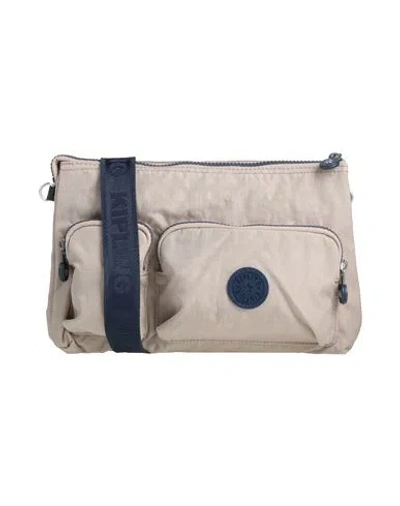Kipling Woman Cross-body Bag Khaki Size - Polyamide, Polyester In Sand