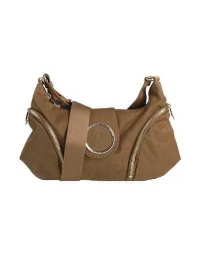 Kipling Woman Cross-body Bag Khaki Size - Polyamide, Polyester In Sand
